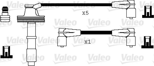 Valeo 346028 - Комплект проводов зажигания unicars.by