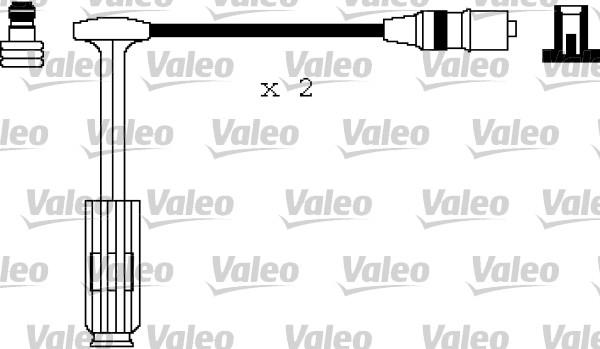 Valeo 346145 - Комплект проводов зажигания unicars.by