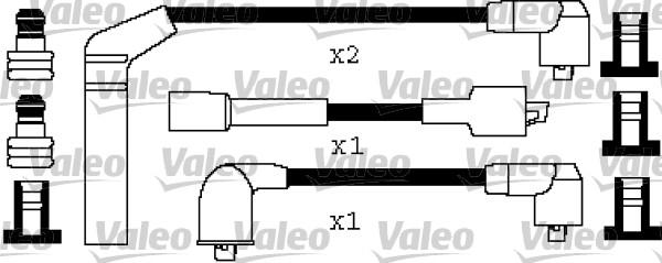 Valeo 346340 - Комплект проводов зажигания unicars.by