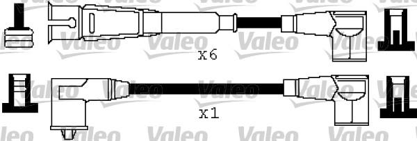 Valeo 346359 - Комплект проводов зажигания unicars.by