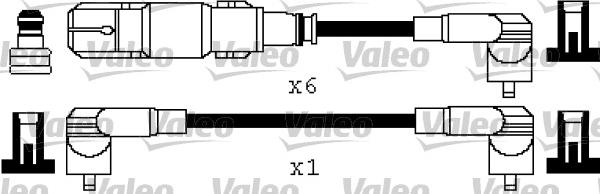 Valeo 346369 - Комплект проводов зажигания unicars.by