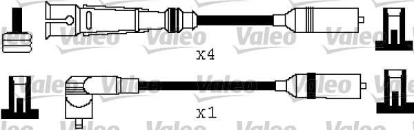 Valeo 346385 - Комплект проводов зажигания unicars.by