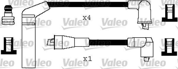 Valeo 346329 - Комплект проводов зажигания unicars.by