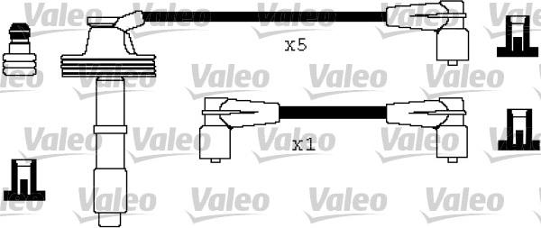 Valeo 346327 - Комплект проводов зажигания unicars.by