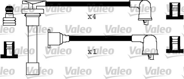 Valeo 346260 - Комплект проводов зажигания unicars.by