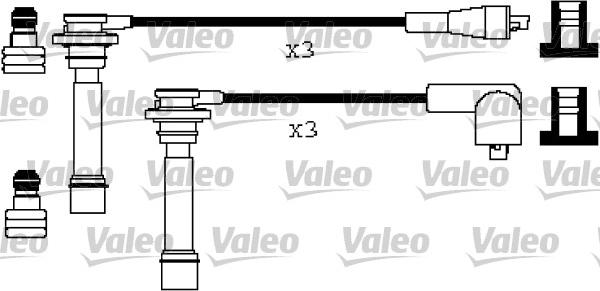 Valeo 346275 - Комплект проводов зажигания unicars.by