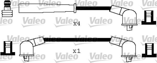 Valeo 346278 - Комплект проводов зажигания unicars.by