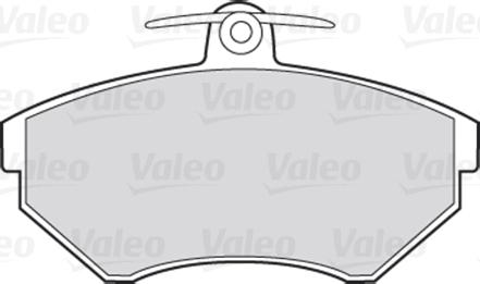 Valeo 301330 - Тормозные колодки, дисковые, комплект unicars.by