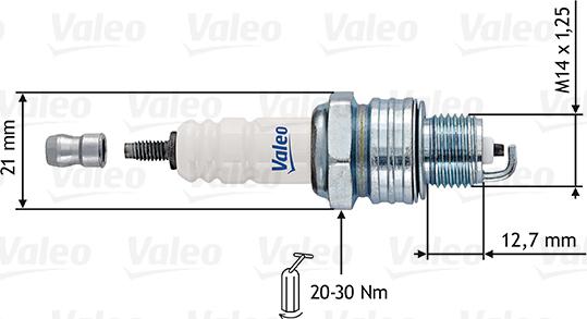 Valeo 246906 - Свеча зажигания unicars.by