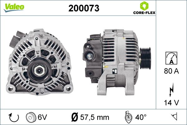 Valeo 200073 - Задний габаритный огонь unicars.by