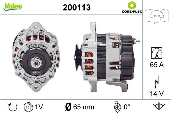 Valeo 200113 - Генератор unicars.by