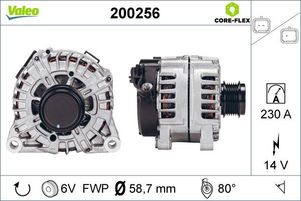 Valeo 200256 - Генератор unicars.by