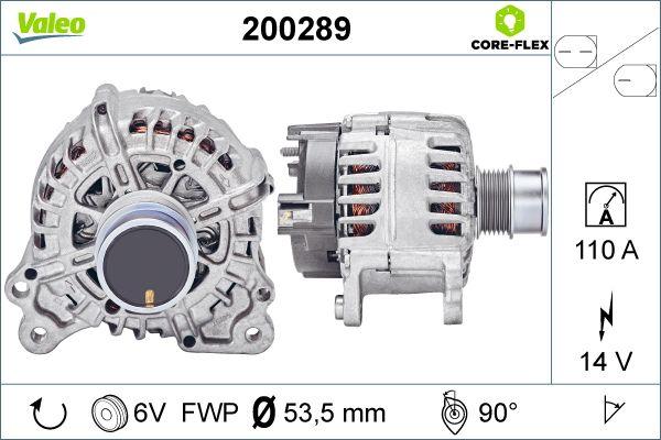 Valeo 200289 - Генератор unicars.by