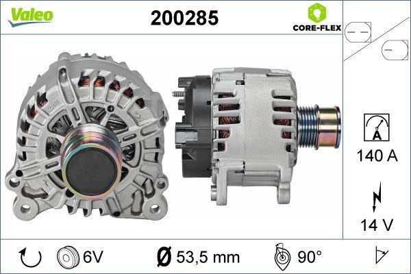 Valeo 200285 - Генератор unicars.by