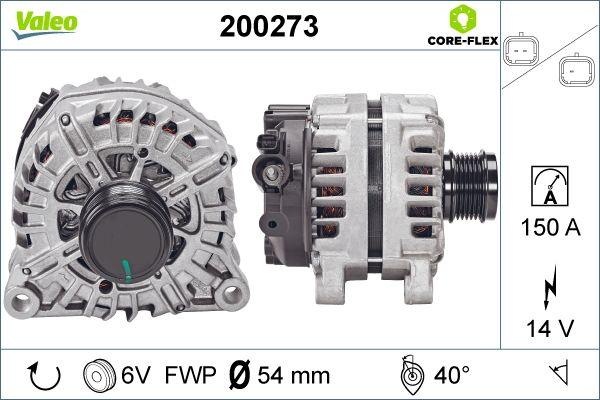 Valeo 200273 - Генератор unicars.by