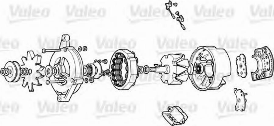 Valeo 7529B - Генератор unicars.by