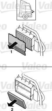 Valeo 716053 - Фильтр воздуха в салоне unicars.by