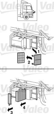 Valeo 716039 - Фильтр воздуха в салоне unicars.by