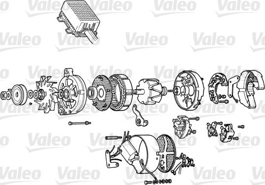 Valeo A14R42 - Генератор unicars.by