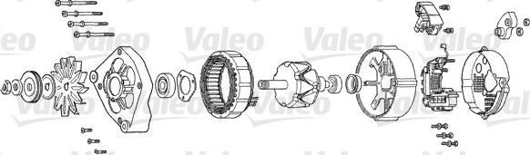 Valeo A14V04 - Генератор unicars.by