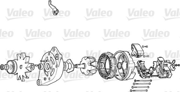 Valeo A13E43 - Генератор unicars.by