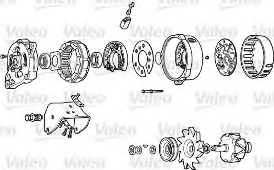 Valeo A13R51L - Генератор unicars.by