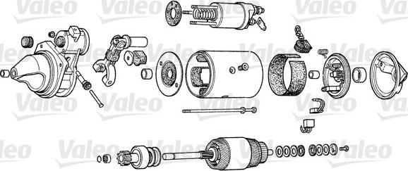 Valeo D9E41 - Стартер unicars.by