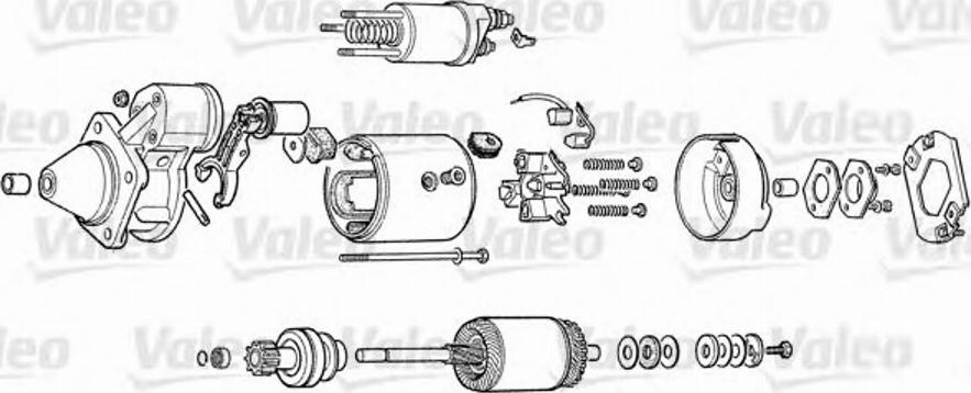 Valeo D9E102 - Стартер unicars.by