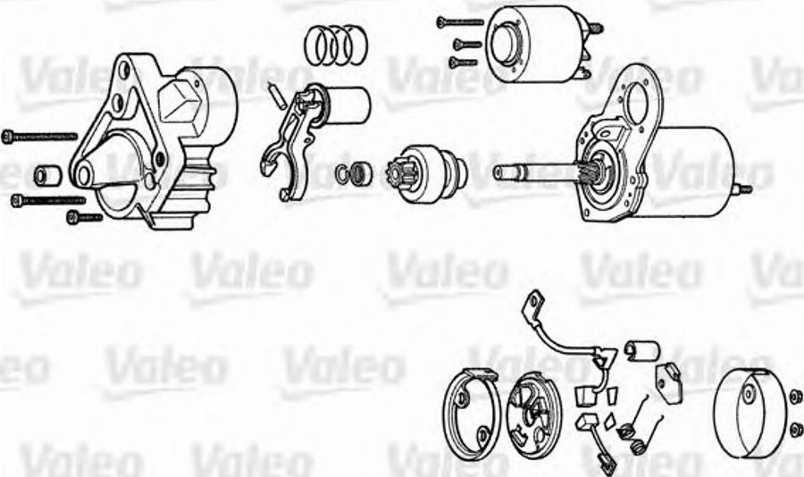 Valeo D6RA49 - Стартер unicars.by