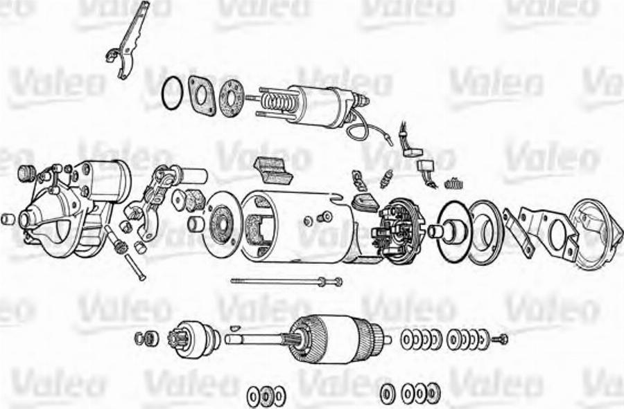 Valeo D10E90 - Стартер unicars.by