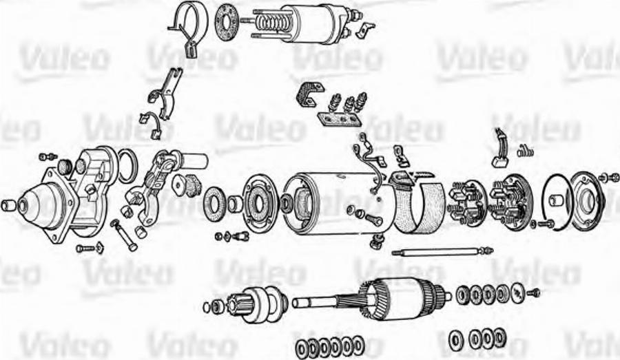 Valeo D 11 E 193 - Стартер unicars.by