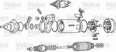 Valeo D13E110TE - Стартер unicars.by