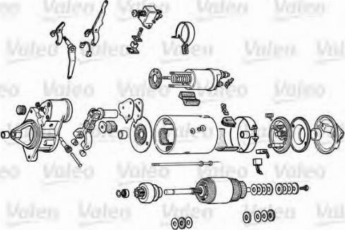 Valeo D8E151 - Стартер unicars.by