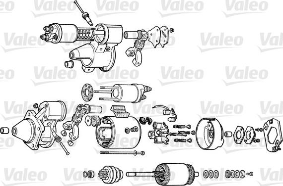 Valeo D8E153 - Стартер unicars.by