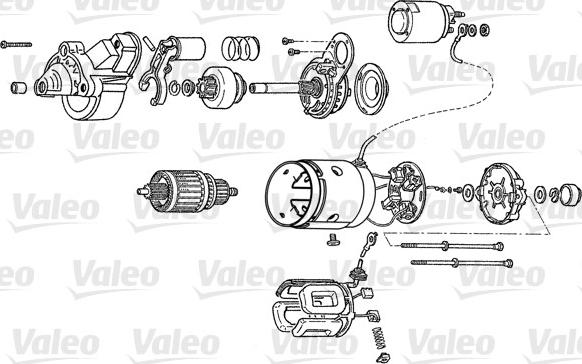 Valeo D8R1 - Стартер unicars.by