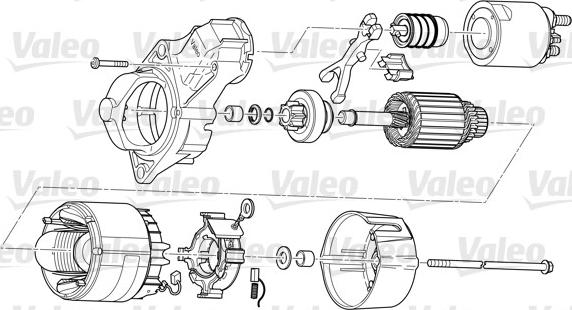 Valeo D7E40 - Стартер unicars.by