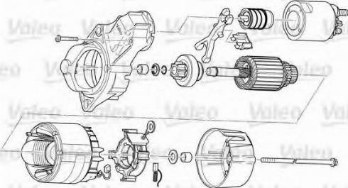 Valeo D7E39 - Стартер unicars.by