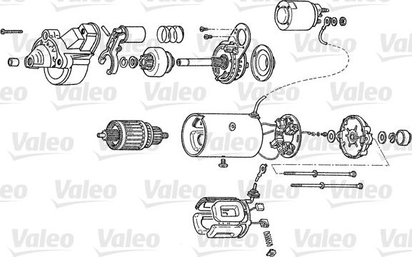 Valeo D7R12 - Стартер unicars.by