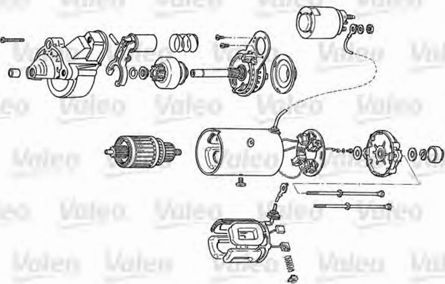 Valeo D7R43 - Стартер unicars.by