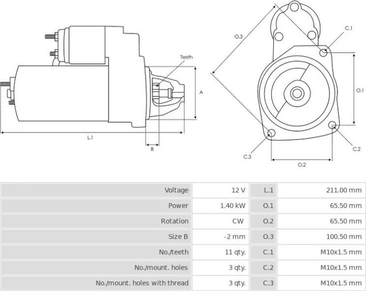 Valeo RSM14-10 - Стартер unicars.by