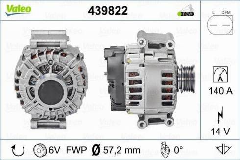 Valeo TG14C025 - Генератор unicars.by