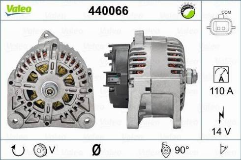 Valeo TG11C054 - Генератор unicars.by