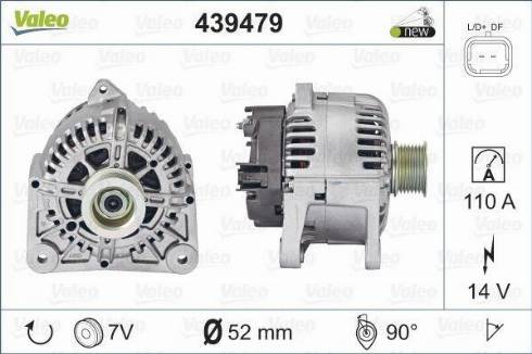 Valeo TG11C061 - Генератор unicars.by