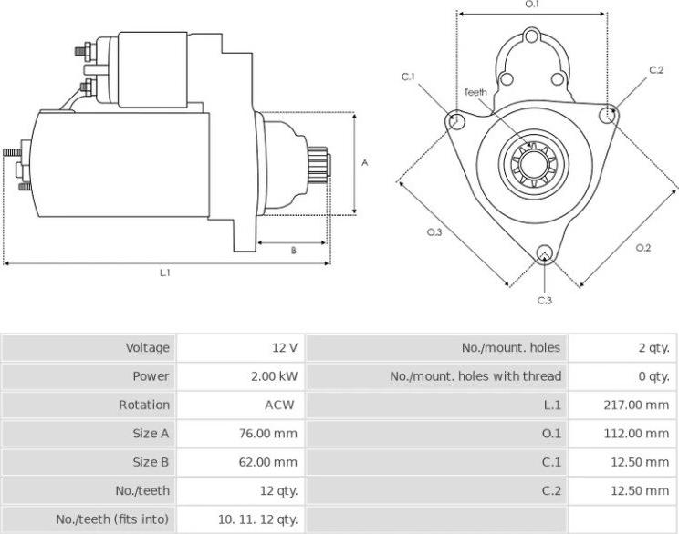 Valeo TS18ER123 - Стартер unicars.by