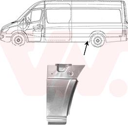 Van Wezel 5876141 - Боковина unicars.by