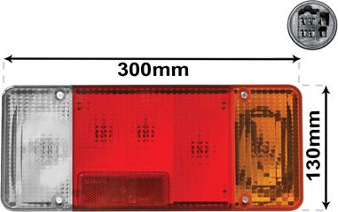 Van Wezel 2810926 - Задний фонарь unicars.by