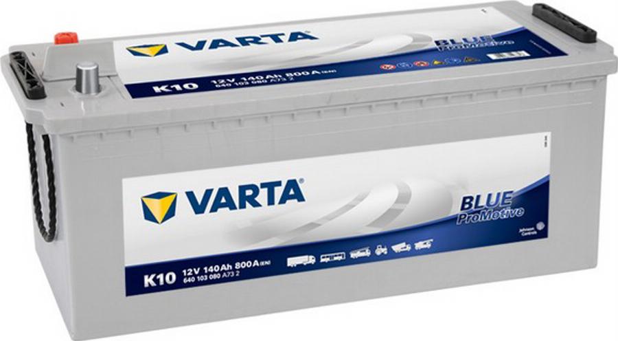 Varta 640103080 - Стартерная аккумуляторная батарея, АКБ unicars.by