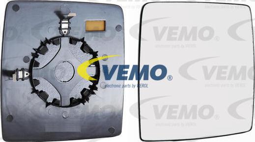 Vemo V40-69-0064 - Зеркальное стекло, наружное зеркало unicars.by