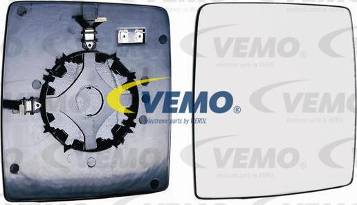 Vemo V40-69-0063 - Зеркальное стекло, наружное зеркало unicars.by