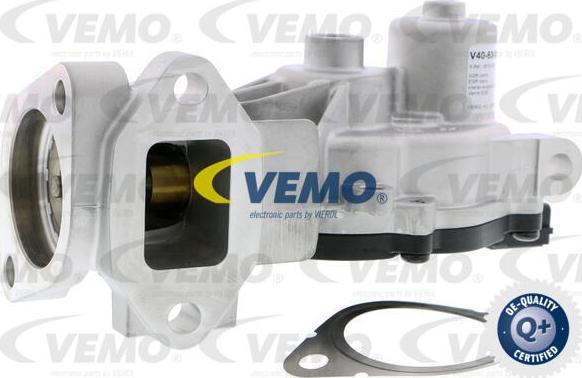 Vemo V40-63-0044 - Клапан возврата ОГ unicars.by